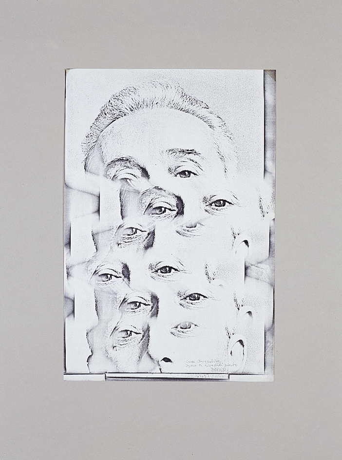 Xerografia originale, 1970 cm 25x37h